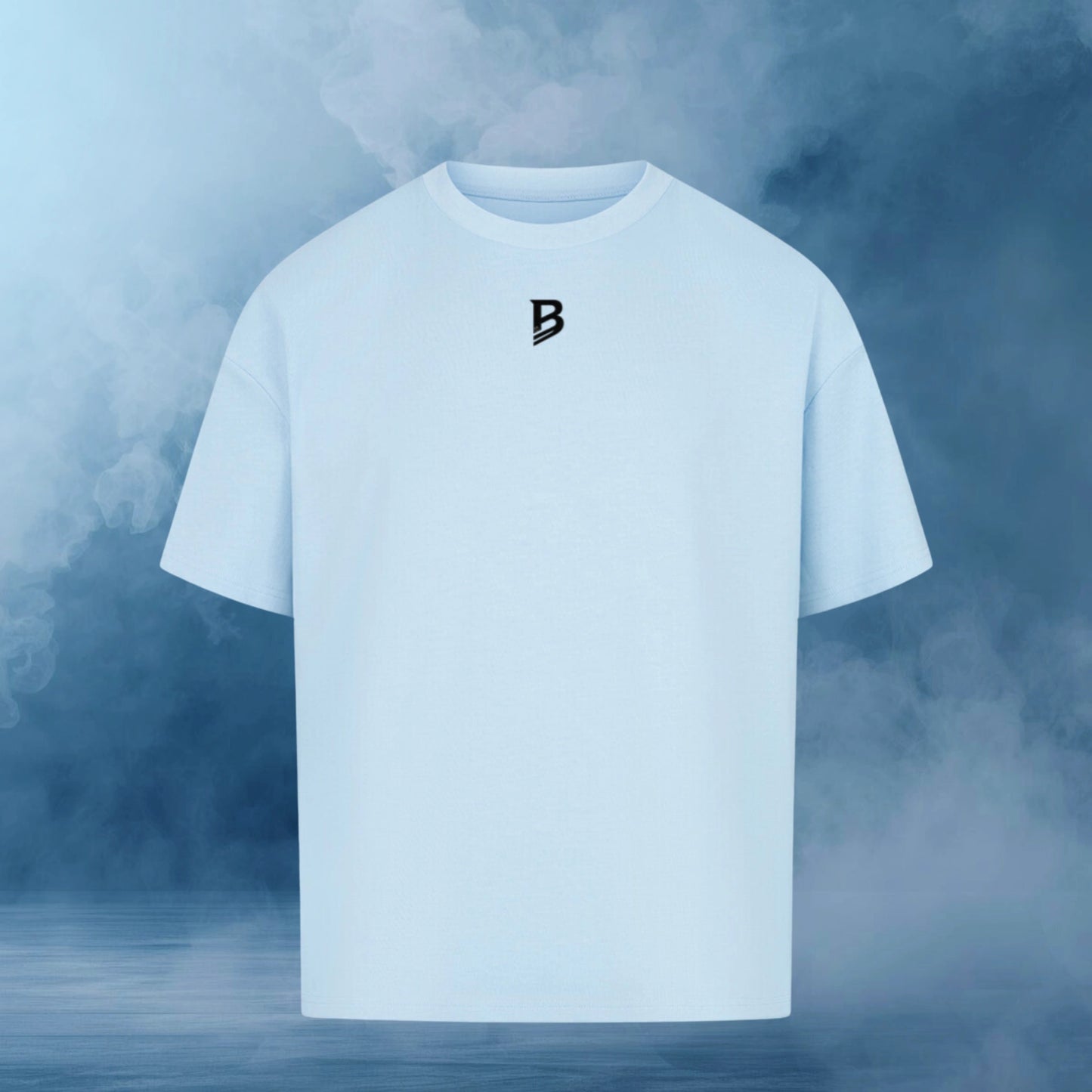 Hellblaues Oversize T-Shirt Herren – Vintage Oversize Look