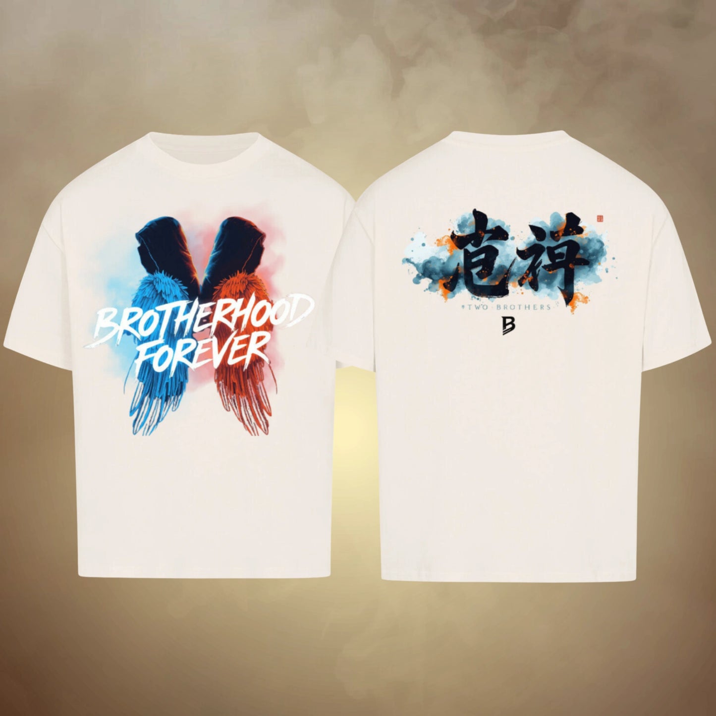 Blaues Oversize T-Shirt Herren – Modern Streetwear Edition